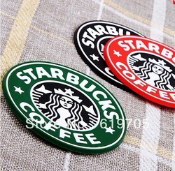 Free shipping Silicone STARBUCKS cup mat coaster/ cup cushion Pad Coaster Home decoration Wedding Party Birthday favors(China (Mainland))