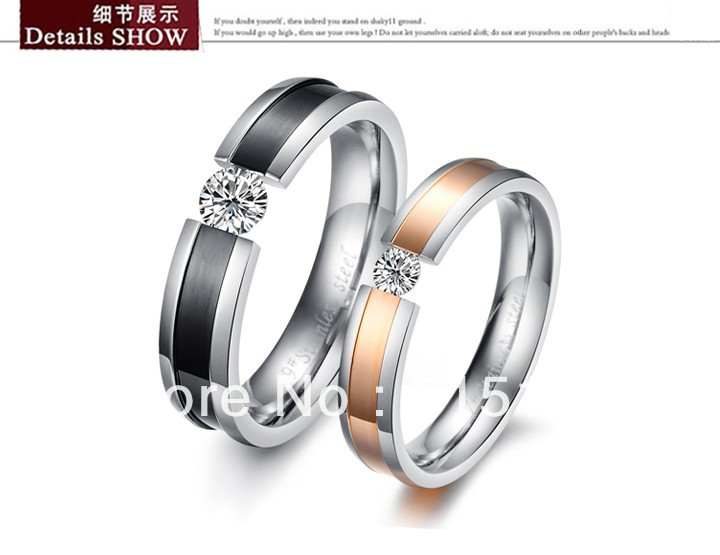 His-and-hers-promise-ring-sets-Wedding-Fashion-Couple-Stainless-Steel ...