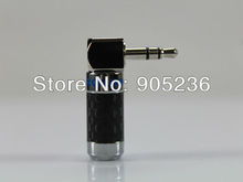 ACROLINK CF 3 5L R Rhodium plated 3 5mm Stereo Jack Male Carbon Fiber 90 Degree