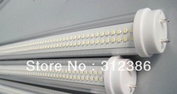 Free Shipping T8 600MM LED Tube 3528 144SMD 10W Replace 20W Flourescent Tube Light AC85-265V 2pcs/lot(China (Mainland))