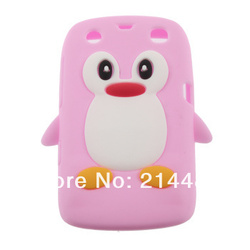 High Quality 3D Penguin Shape Silicone case cover for 9360 /9350 /9370/Curve Hot Selling Brand New(China (Mainland))