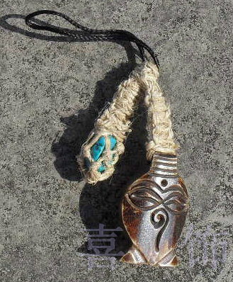 Natural ox bone jewelry hemp rope mobile phone strap chain buddha(China (Mainland))