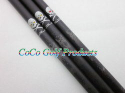 New ALDILA RIP black colors shaft assembling to golf driver shaft 45inch(10pc/lot)Free shipping(China (Mainland))