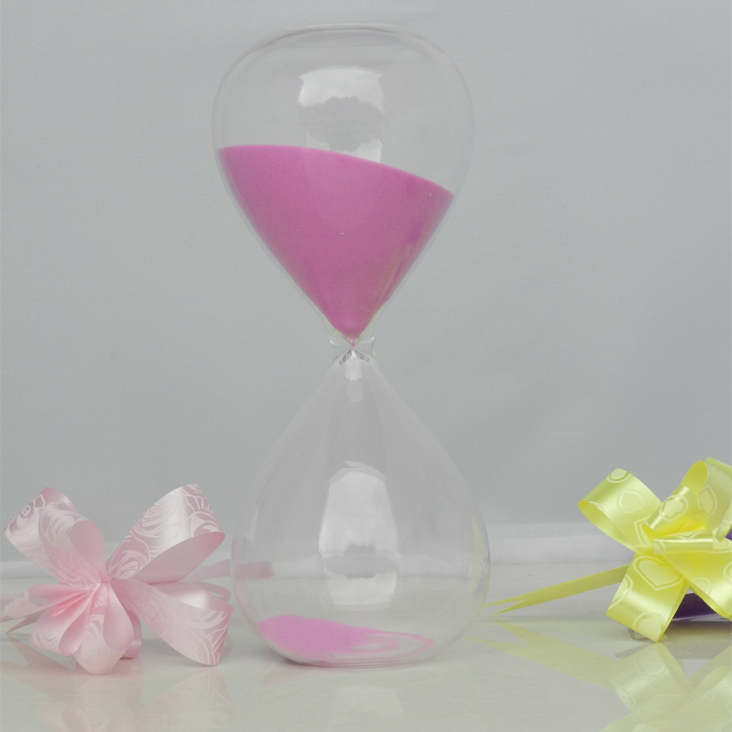 Timer hourglass home toy decoration crystal unique decoration crafts gift(China (Mainland))