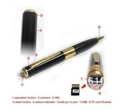 New Special Pen Camera 1280*960 PEN Video Recorder pen DVR Camcorder(Hong Kong)