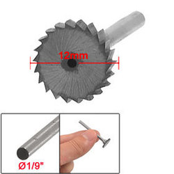 Free Shipping 10 Pcs 31/64" x 1/8" Cutting Toothed Round Head Hard Alloy Rotary File(China (Mainland))