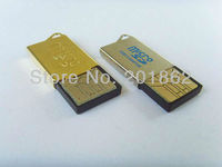 Ultra Thin USB 2.0 Micro SD SDHC T-Flash TF Mini Trans Flash Mobile Phone Memory Card Reader Adapter With Retail Package