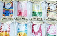 [Free Shipping] Top Quality! all cotton anti slip infant socks , baby shoe sock , slipper sock multicolor