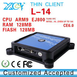 Thin client,pc terminal,thin client server computing,thin client rdp xp embedded,pc station XCY L14(China (Mainland))