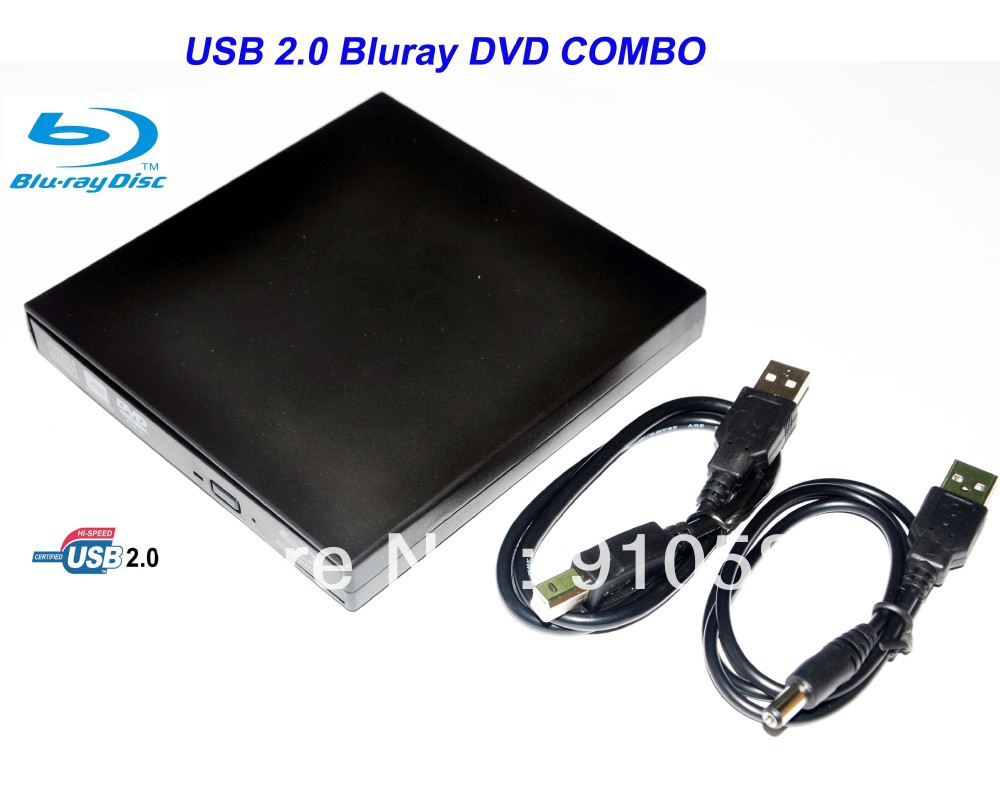 Купить USB 2.0 внешний bd rom bluray диск, bluray горелка внешние в