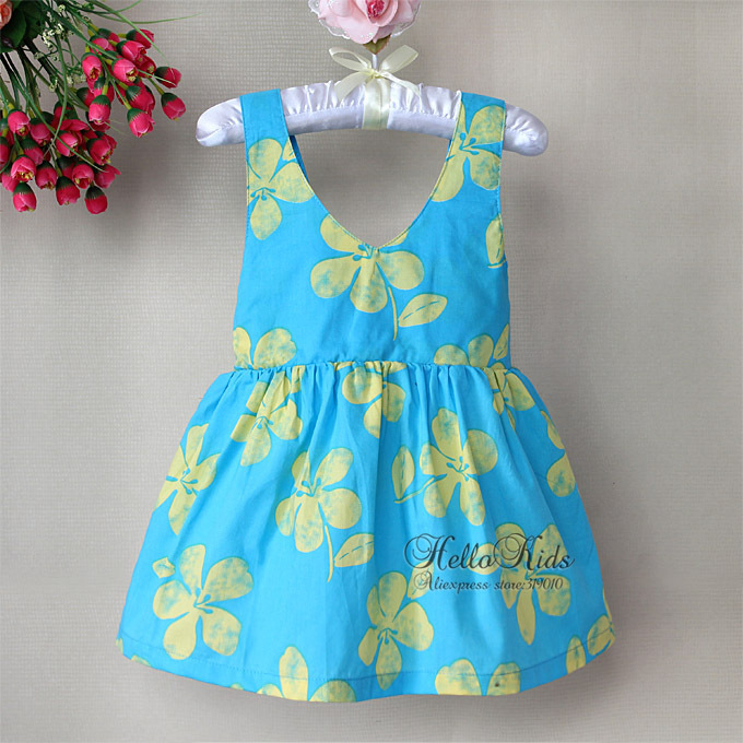 Summer Dresses Baby Fairy Girls Dress Tutus Princess Flower Dresses Kids Clothing 6 PCS/LOT H121122-12(China (Mainland))