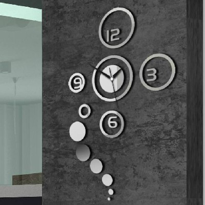 Wall Mirrors Living Room on Decoration Fashion Mirror Surface Of The Mirror Clock Living Room Wall