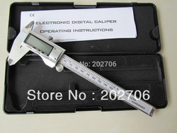 Free shipping 0-150mm/6" Metal casing Digital CALIPER VERNIER caliper GAUGE MICROMETER(China (Mainland))