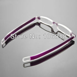TR90 Portable Folding Reading Glasses Reader Spectacle Pocket Clip Men Winered +3.00(China (Mainland))