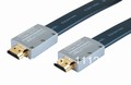 Wholesale high speed flat hdmi cable 3D with ethernet  gold-plated full HD 1080P