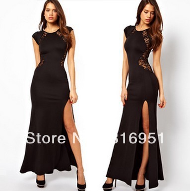 Long Black Dresses For Weddings
