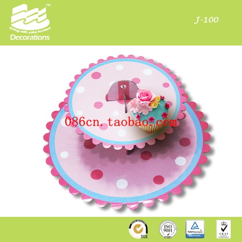 Cq paper cake stand cake decoration frame sugar tools baking tools(China (Mainland))