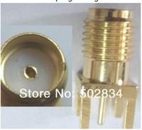 20pcs/lot SMA female  PCB mount plug straight connector Adapter