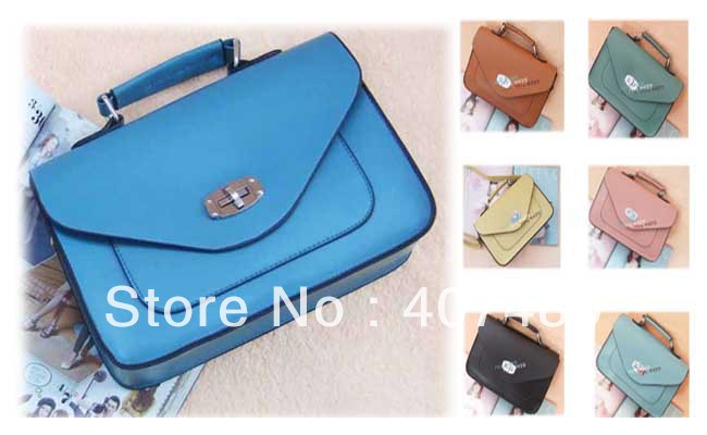 wholesale retail vintage business message day evening bag Handbag shoulder bag sling purse wallet Lady women's girl student(China (Mainland))