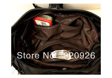 Chic Metallic Skull Head Synthetic Leather Bucket Haversack Handbag Shoulder Bag ABG038