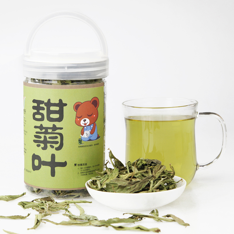 Natural sweet chrysanthemum leaves tea herbal super stevia tea big tank 30g stevia