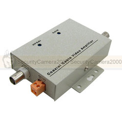 Free Shipping Coaxial Cable BNC Video Signal Amplifier Booster for Security Camera(China (Mainland))