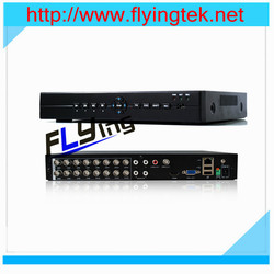 Free Shipping 16 Channels DVR Real-time 2 D1 +14 CIF Recorder, 4CH Audio, PTZ, HDMI Output(Hong Kong)