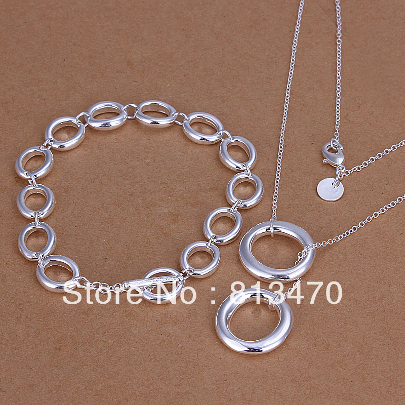 ... -Chain-Love-heart-Necklace-Bracelet-fashion-Jewelry-Set-Wholesale.jpg
