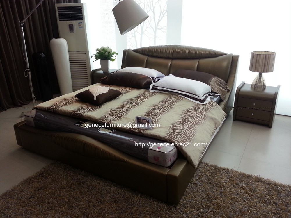 Real Leather Beds Promotion-Online Shopping for Promotional Real ...
