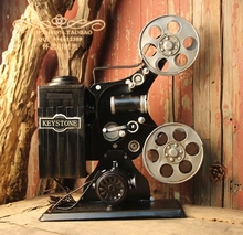 Props studio props vintage old fashioned decoration projector model