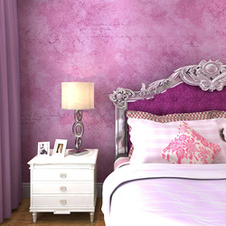 2013 Romantic Wallpaper Purple Murals Art Wall Cladding / PVC Decorative /Bed Room for Kids Princess/Room Modern(China (Mainland))