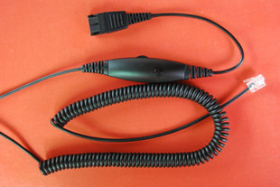 Dst-10g gn telephonist earphones qd cable belt adjust , mute function(China (Mainland))