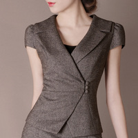 2013 spring OL outfit elegant brief elegant slim vintage blazer b78 plus size available