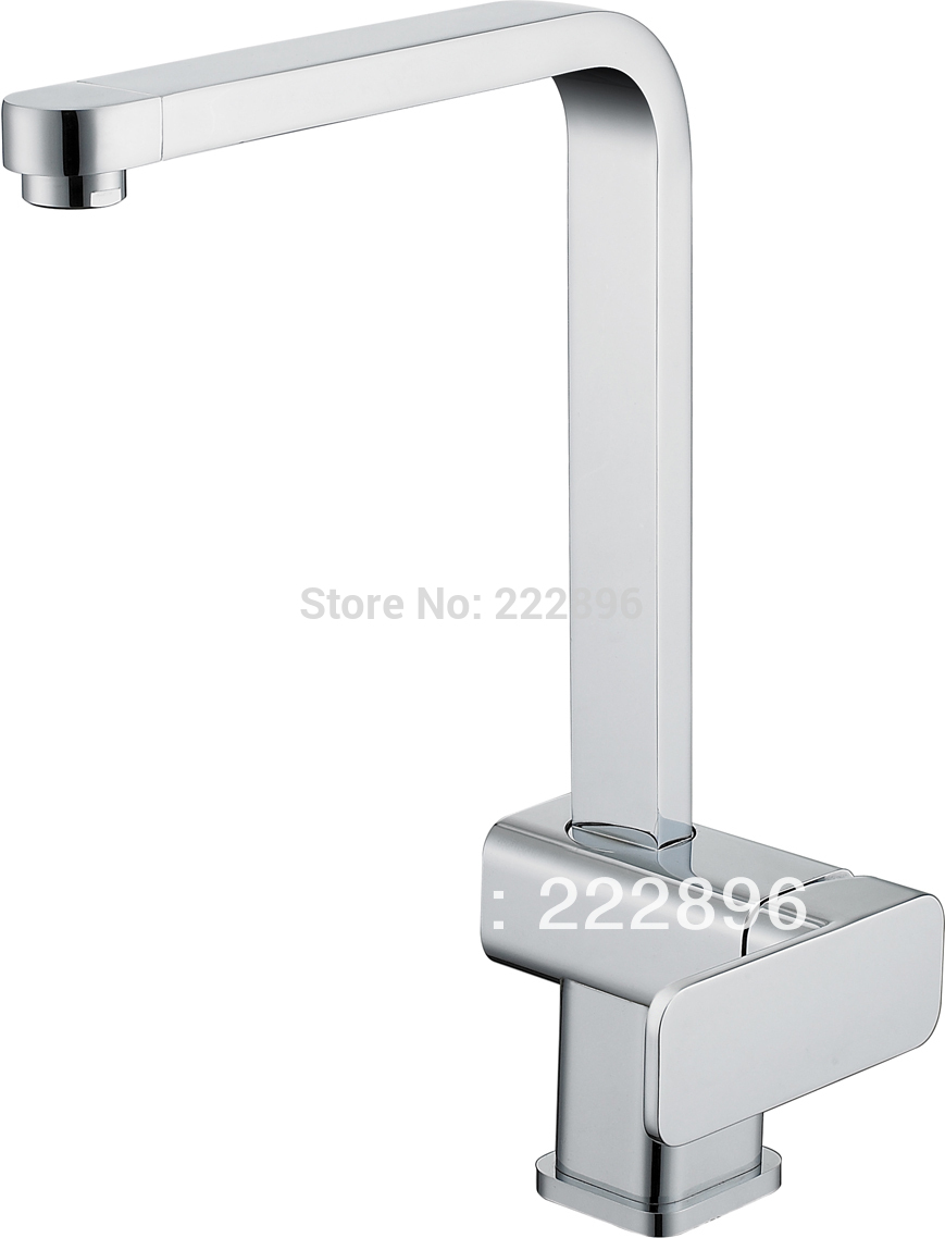 Free shipping fashion design solid brass chrome kitchen sink faucet kitchen mixer copper water tap torneira.jpg