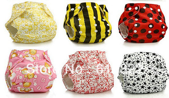 Wholesale Baby Newborn Cloth Diaper Buy 5 pcs Get 5 Free Inserts diaper Cloth Free Shipping(China (Mainland))