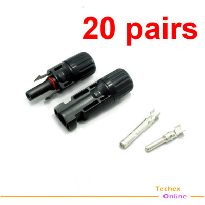 Купить 20 пара mc4 разъем для мужчин женщин панели солнечных батарей ...