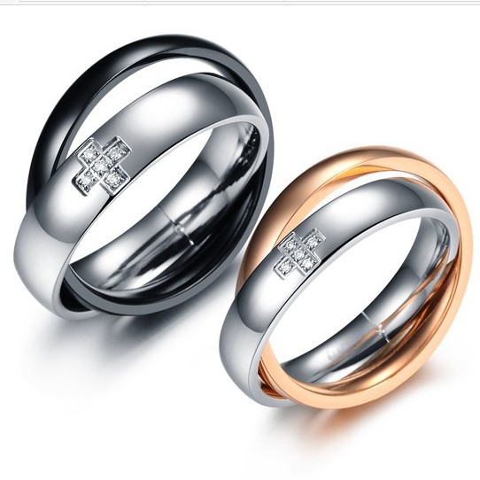 ... Promise-Ring-Double-Circle-Stainless-Steel-Rings-Cheap-Unique ... Promise-Ring-Double-Circle-Stainless-Steel-Rings-Cheap-Unique