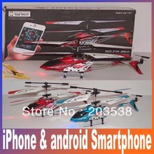 3.5ch Copter Irfared Transmitter For Iphone Ipad Android Smartphone Remote Control RC Micro Helicopter FH-360 Free Shipping