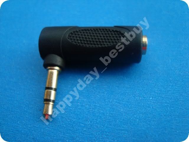 Sacco 4 pezzi freeshipping 3.5mm 1/8 1/8" audio stereo angolo retto 90 grad.