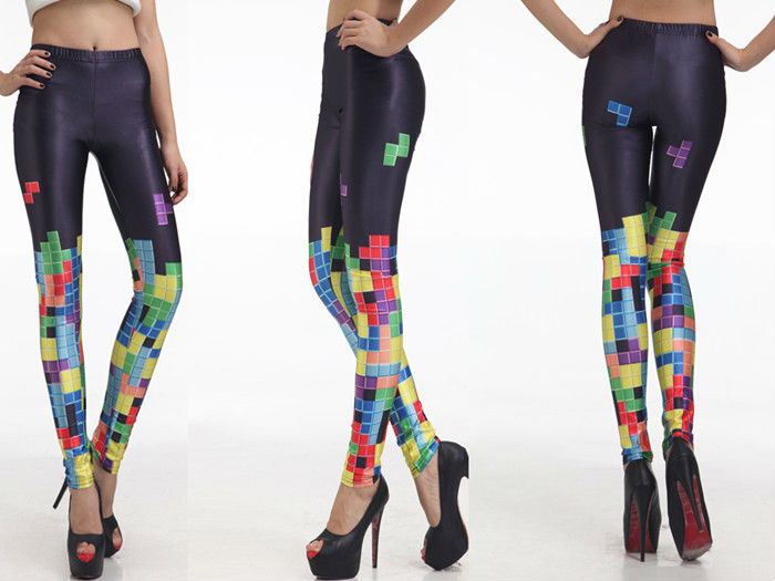 tetris pants leggings