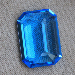 Precious jewelry Natural topaz stone luo dan ring surface elegant lucky pm-001 Luxury jewelry(China (Mainland))