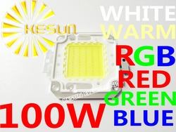 FREE SHIPPING 100W 8500-9000LM 24MIL LED Bulb SMD Lamp Light High Power White LED 6000-6500K(China (Mainland))