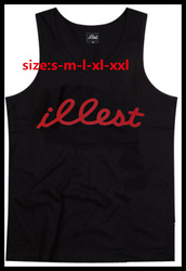 Free Shipping ILLEST black tshirt,mixed order with other brand t-shirts,see more from my company album link(China (Mainland))