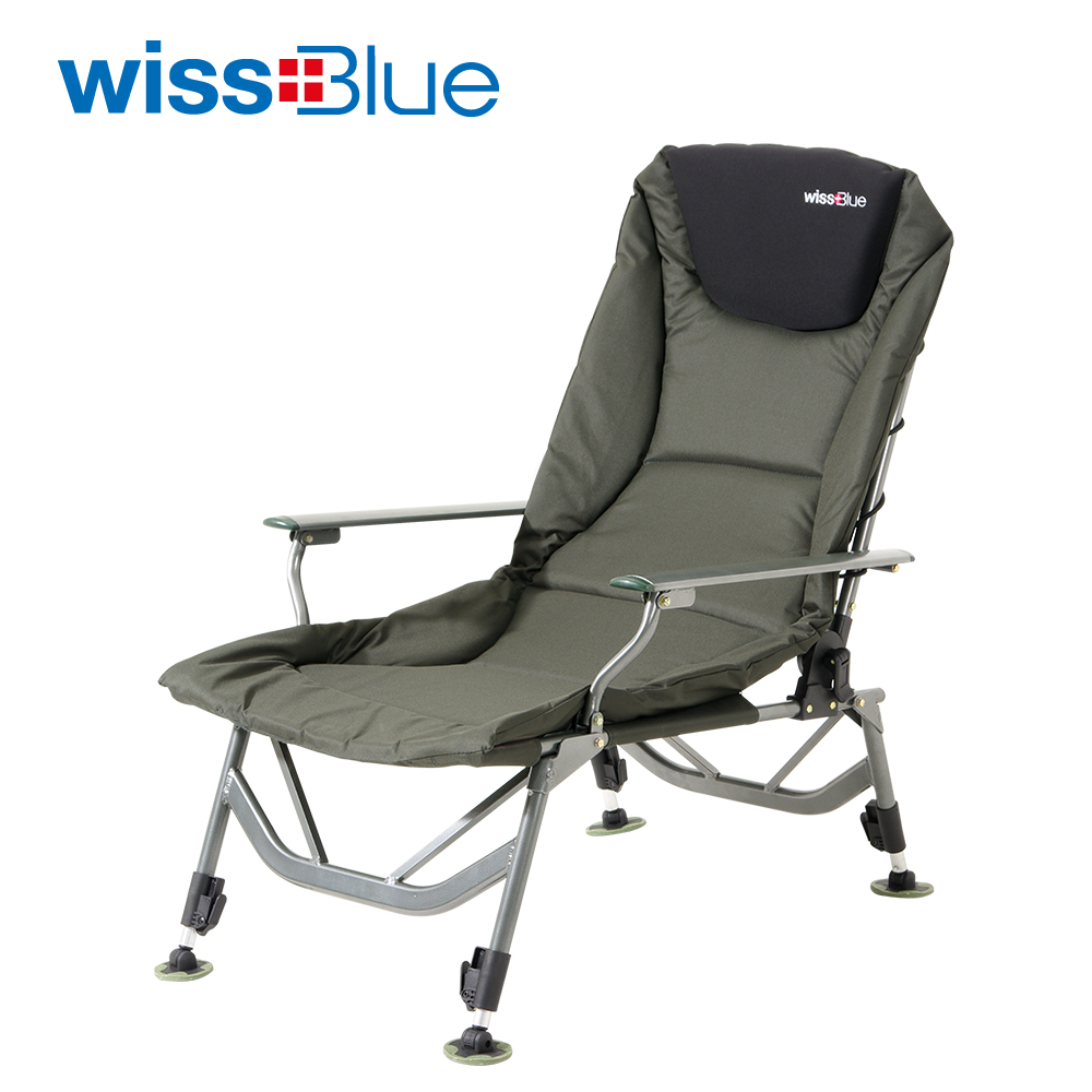 Wissblue Outdoor Leisure Chair Folding Chair Aluminum Alloy Material