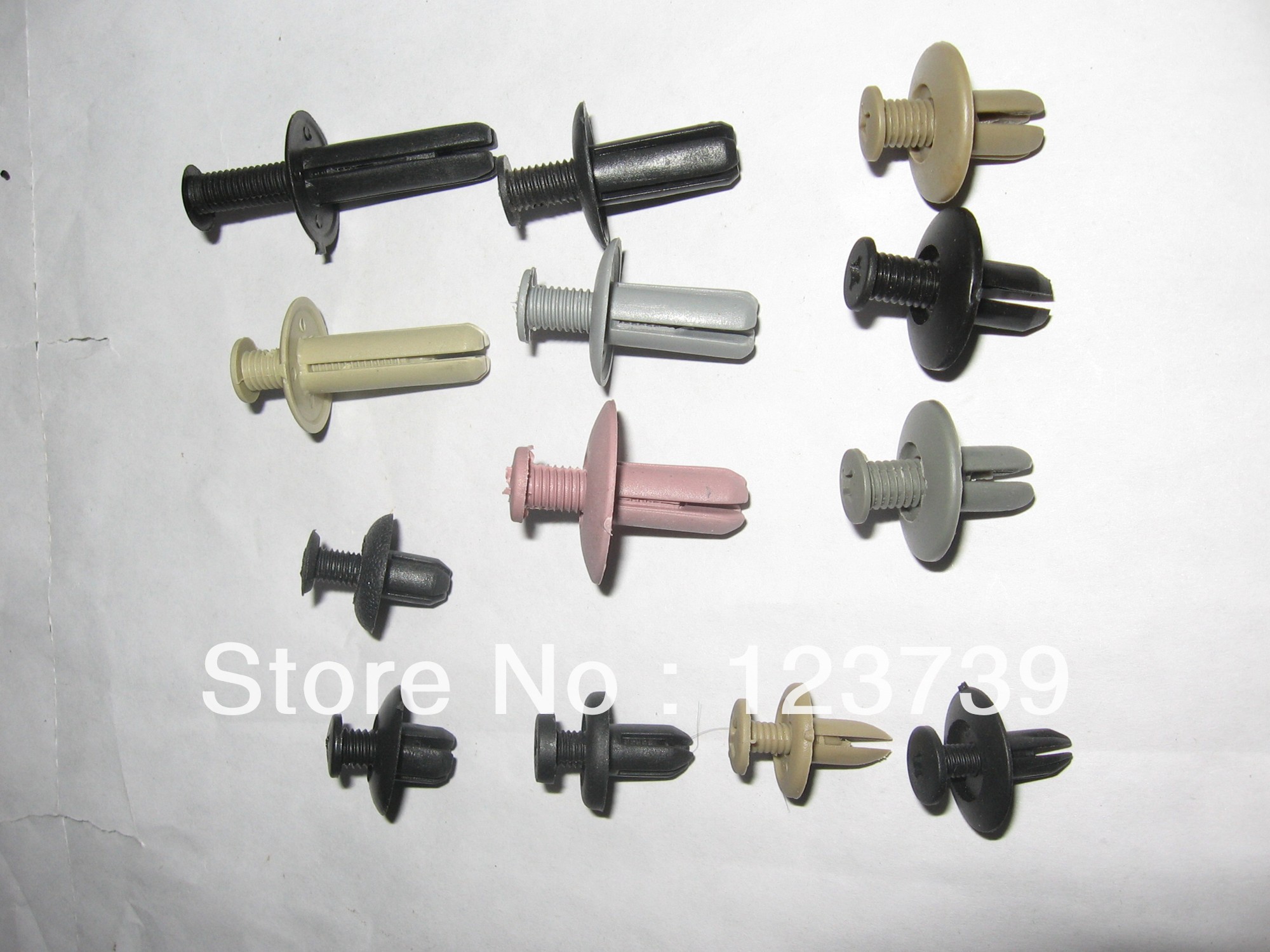 free shipping Plastic nylon material expansion screw cord lock clip(China (Mainland))