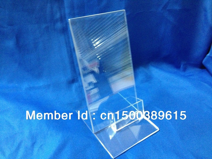 Factory wholesale|Acrylic display|Acrylic products|Acrylic sign holder with card holder(China (Mainland))