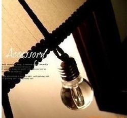 (Min Order $10 +Gift)+Free Shipping! Bulb Necklace QQ Necklace color light u072(China (Mainland))