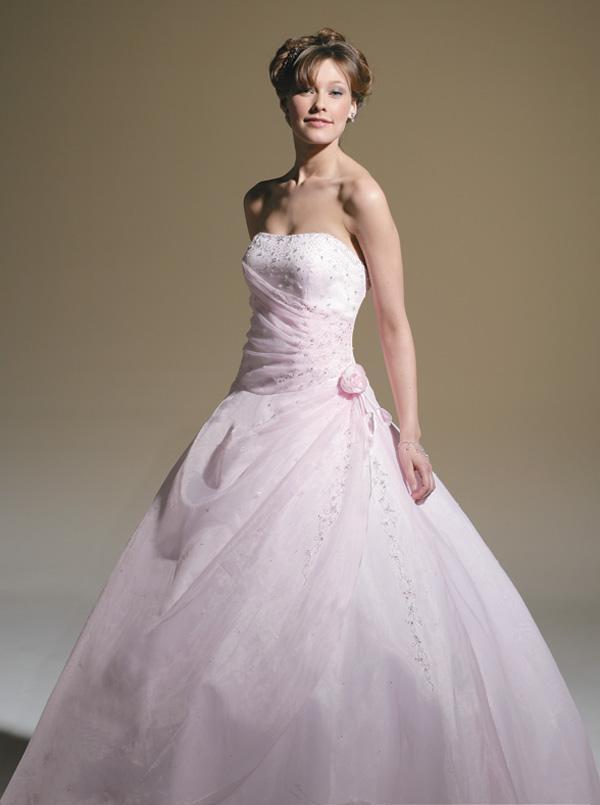 Competitive Price A line Beading Light Pink Organza Overlay Bandage Dress For Quinceanera