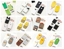 New smile animal sticky note memo / mini notepad / bookmark / 12 style / label / Korean style /Free shipping(China (Mainland))