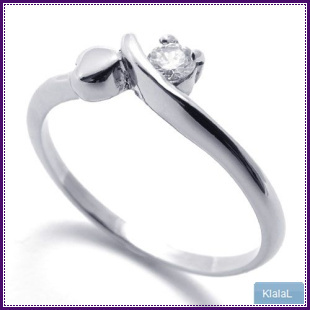 20582 cubic zircon wedding ring women s Popular titanium ring finger Marriage anniversary